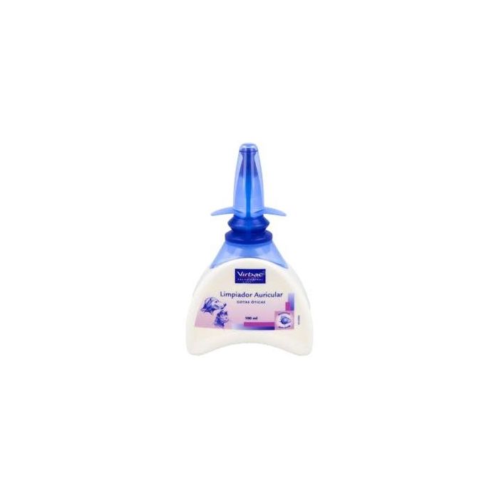 Virbac Limpiador Auricular Gotas Óticas 100 ml para Mascotas
