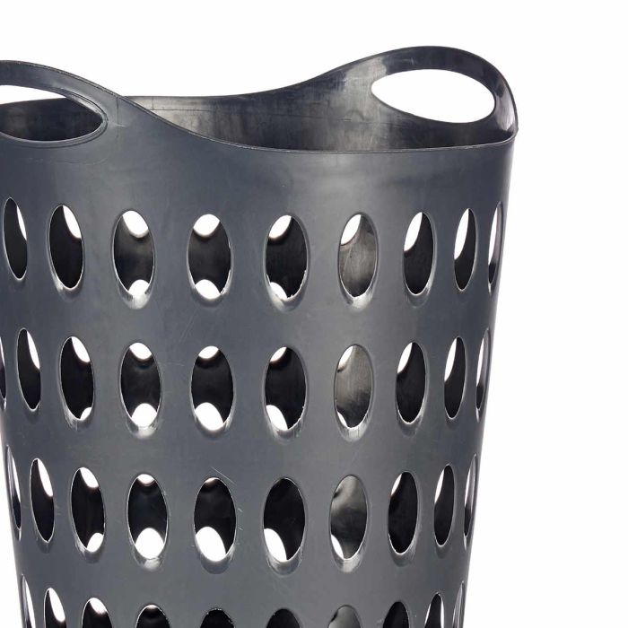 Cesto Plastico 50L C Asas Antracita Kipit 42X56CM (12 Unidades) 2 Cesto Plastico 50L C Asas Antracita Kipit 42X56CM (12 Unidades) 2