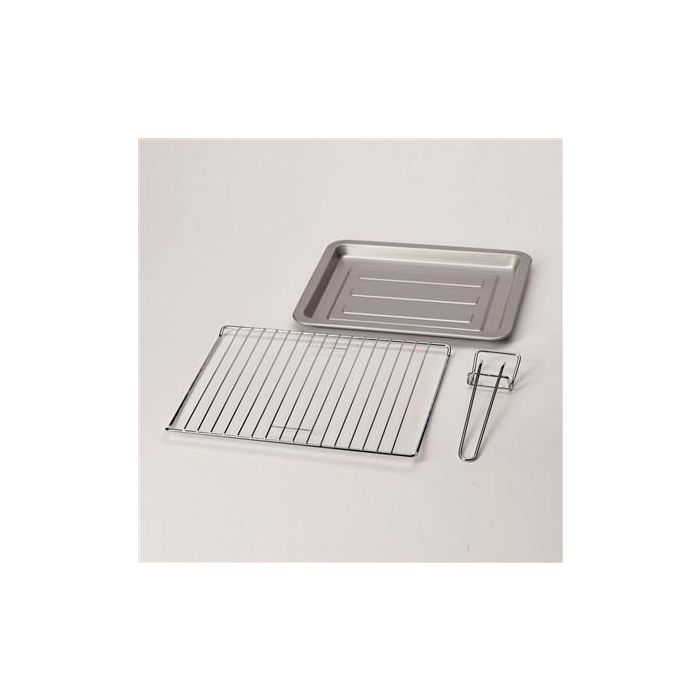 Ariete 979/04 Mini Horno Eléctrico 18 Litros Vintage Verde con Función Estática, Temporizador y Temperatura Regulable hasta 230°C, Incluye Parrilla y Bandeja 1