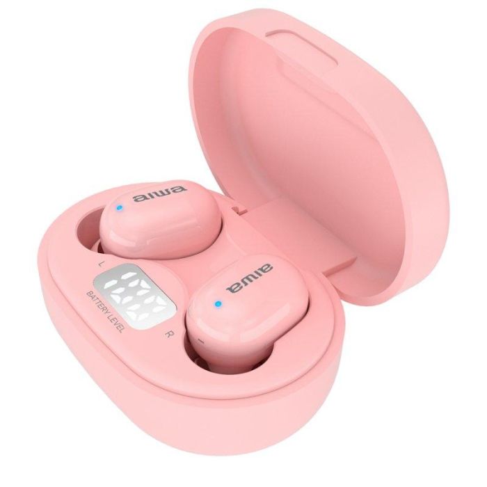 Auriculares Inalambricos Aiwa Ebtw - 150 Bluetooth Rosa 2 Auriculares Inalambricos Aiwa Ebtw - 150 Bluetooth Rosa 2