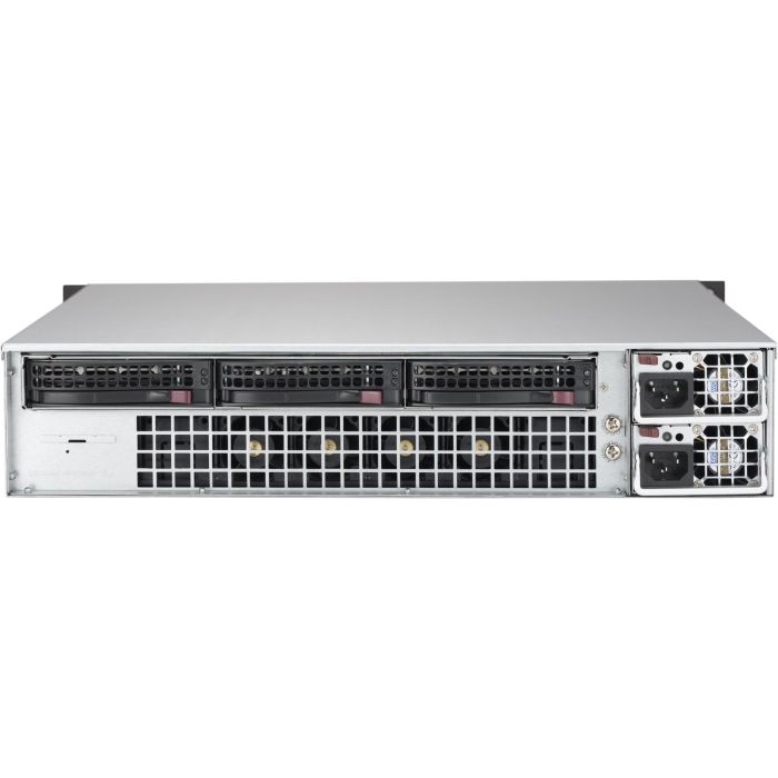 2HE Supermicro Gehäuse SuperChassis 2U CSE-823MTQC-R802LPB 1
