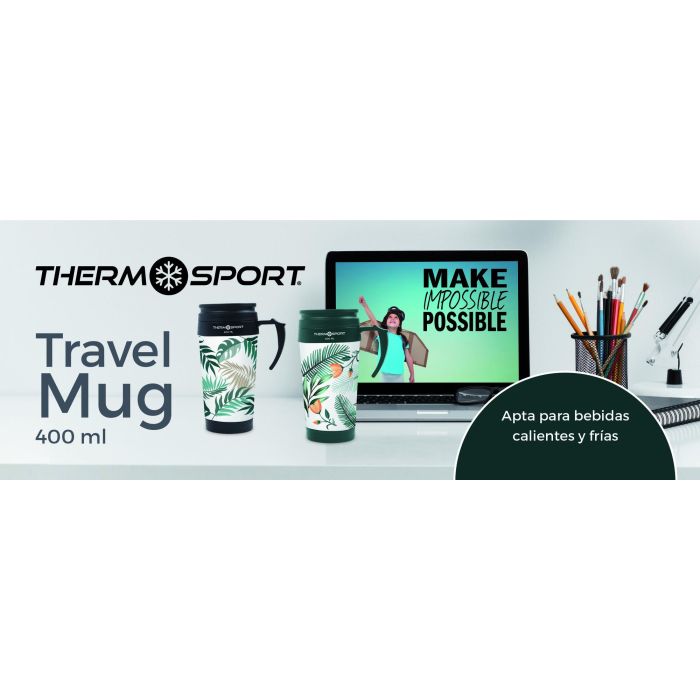 Travel Mug Decorada 400 ml 2 Surtidos - Thermosport (12 Unidades) 6 Travel Mug Decorada 400 ml 2 Surtidos - Thermosport (12 Unidades) 6