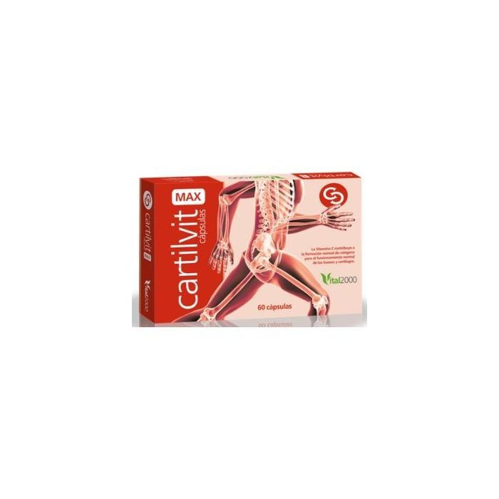 Cartilvit Max Suplemento Articular con Soja, Aguacate y Cúrcuma Cursol - 60 Cápsulas