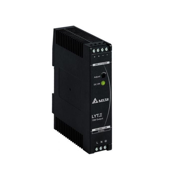 Hikvision Fuente de alimentación rail DIN 48V 75W