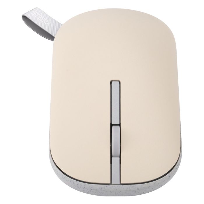 ASUS MD100 Ratón Inalámbrico RF Wireless + Bluetooth Óptico 1600 DPI Beige, Verde 4