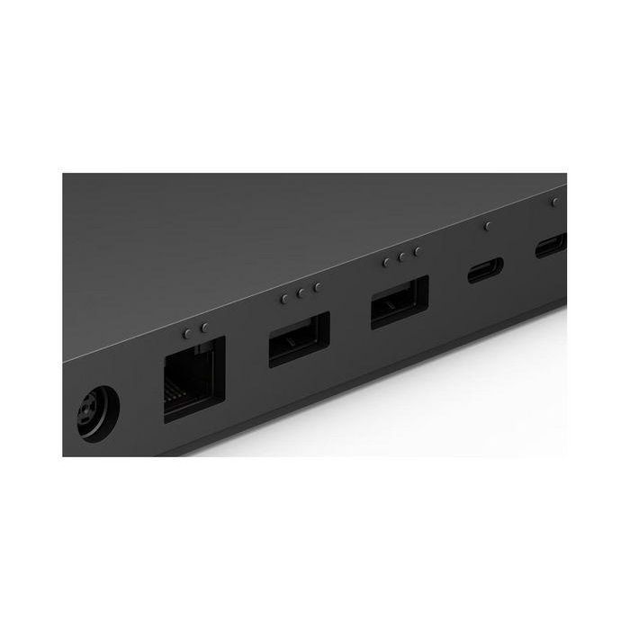 Microsoft 165-W, Thunderbolt 4, USB 3.1 Gen 2, USB 4, 2,5 Gbit/s Ethernet, 3,5-mm 2 Microsoft 165-W, Thunderbolt 4, USB 3.1 Gen 2, USB 4, 2,5 Gbit/s Ethernet, 3,5-mm 2