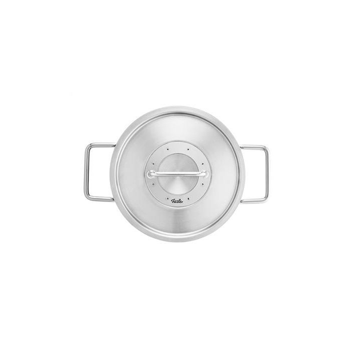 Fissler Pure Olla de Acero Inoxidable 24 cm con Tapa de Metal, Apto para Inducción, Gas, Eléctrico y Cerámica - Ref. 08611424000/0 3 Fissler Pure Olla de Acero Inoxidable 24 cm con Tapa de Metal, Apto para Inducción, Gas, Eléctrico y Cerámica - Ref. 08611424000/0 3