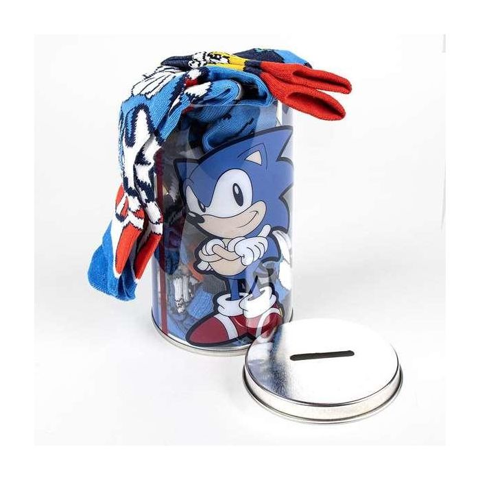 Calcetines Sonic Calcetines Unisex 4 pares 35-38 Calcetines Sonic Calcetines Unisex 4 pares 35-38
