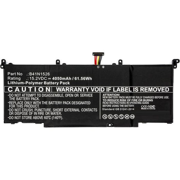 CoreParts Laptop Battery for Asus 51.68Wh Li-Pol 15.2V 3400mAh Black, FX502, FX502V, GL502, GL502V, GL502VT, GL502VT-BSI7N27 CoreParts Laptop Battery for Asus 51.68Wh Li-Pol 15.2V 3400mAh Black, FX502, FX502V, GL502, GL502V, GL502VT, GL502VT-BSI7N27