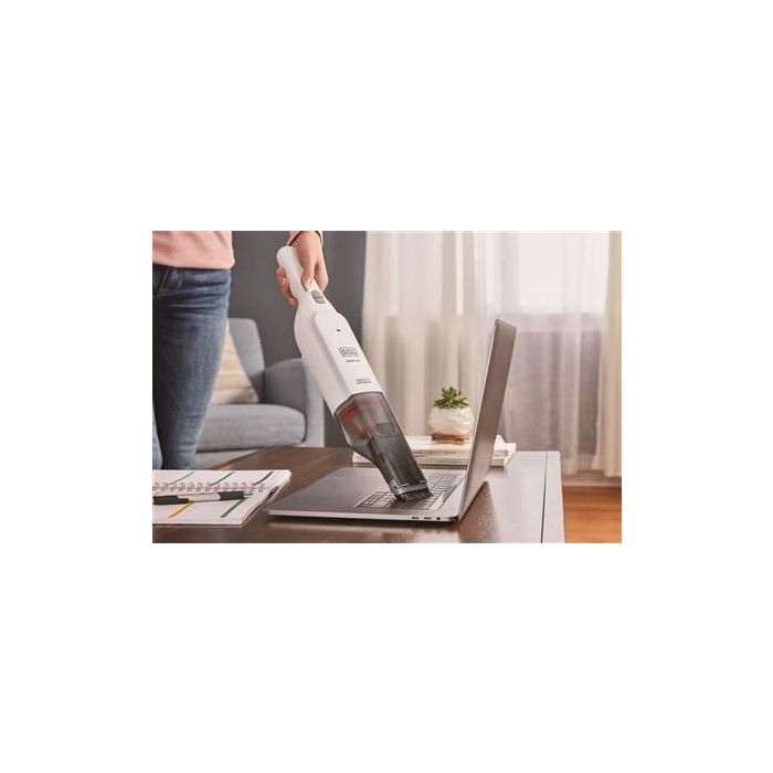 Black+Decker HLVC-315J11 Recogetodo Pelícano 12V con Boquilla Retráctil y Batería de Litio 16