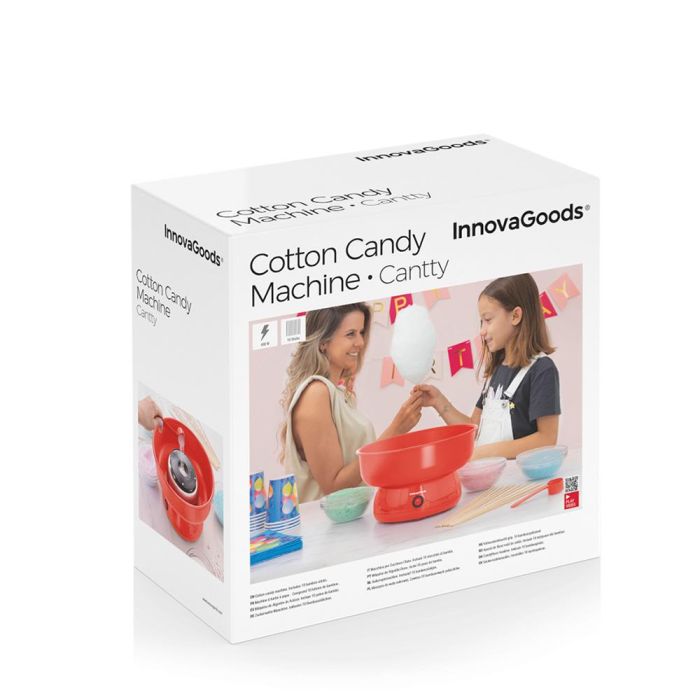 Máquina de Algodón de Azúcar Cantty InnovaGoods 7 Máquina de Algodón de Azúcar Cantty InnovaGoods 7