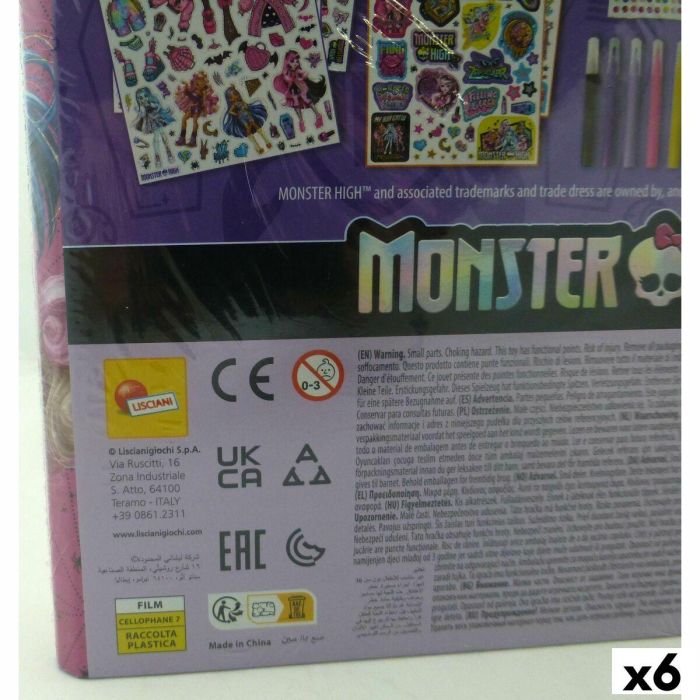Set de Dibujo Monster High (6 Unidades) 8 Set de Dibujo Monster High (6 Unidades) 8