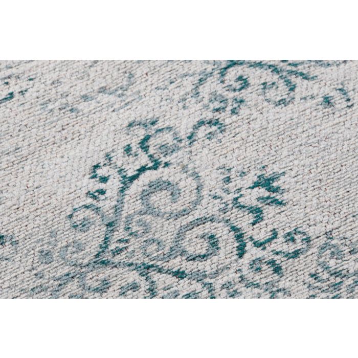 Alfombra Arabe DKD Home Decor Azul Blanco 240 x 1 x 60 cm 2