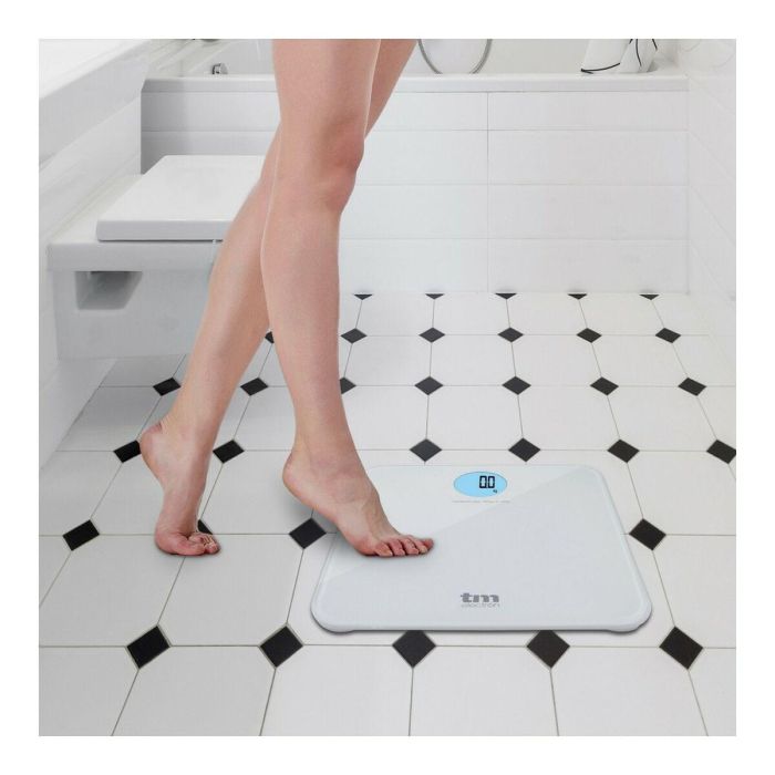 Báscula Digital de Baño TM Electron Blanco 1 Báscula Digital de Baño TM Electron Blanco 1