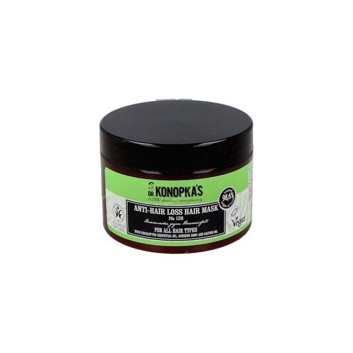 DR. KONOPKA'S Mascarilla Anticaída Cabello Débil y Caída Ginseng Orgánico y Ricino 300ml