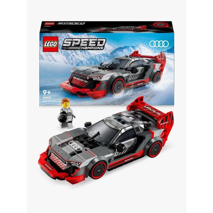 LEGO 76921 Coche de Carreras Audi S1 e-tron quattro Speed Champions, réplica 2022. Incluye minifigura y techo desmontable. Para +9 años. 14 LEGO 76921 Coche de Carreras Audi S1 e-tron quattro Speed Champions, réplica 2022. Incluye minifigura y techo desmontable. Para +9 años. 14