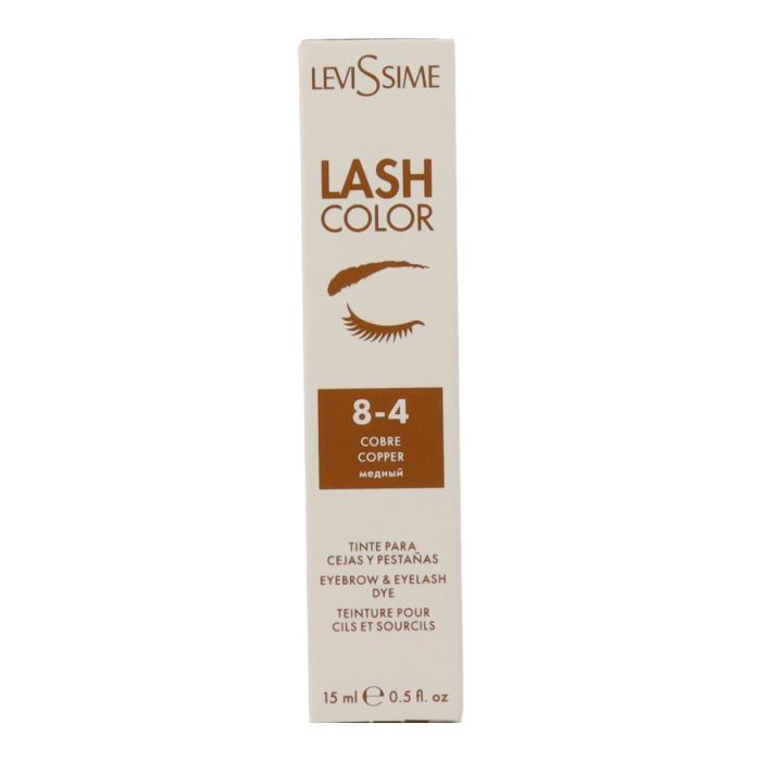 Levissime Tinte de Pestañas y Cejas, Tono Cobre 8-4, 15ml
