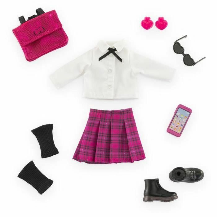 Corolle COR1717690564988 Vestidor de Colegio Inglés, Accesorios para Muñecas, 8 Piezas, a partir de 4 años 4 Corolle COR1717690564988 Vestidor de Colegio Inglés, Accesorios para Muñecas, 8 Piezas, a partir de 4 años 4