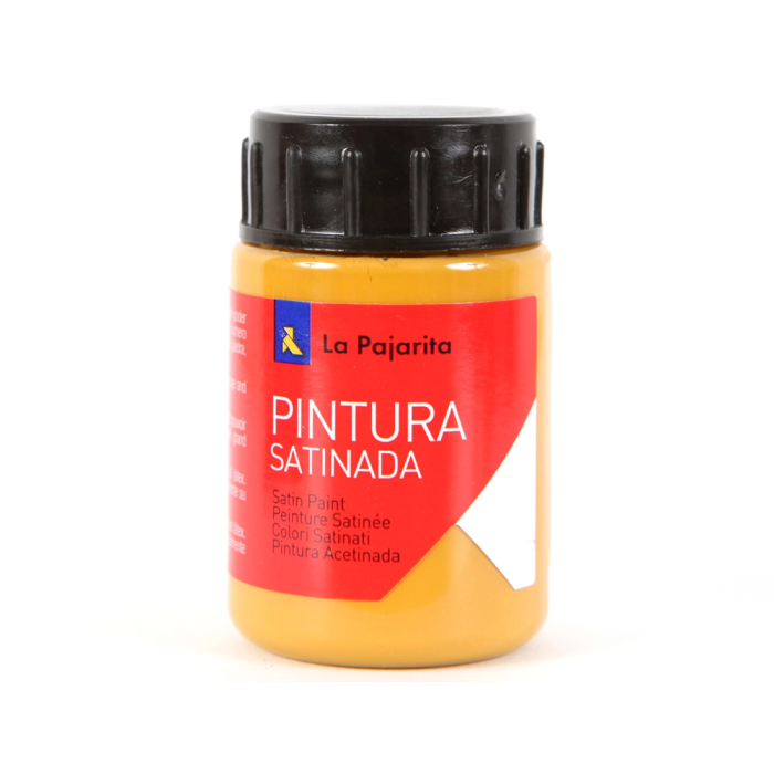 La Pajarita Pintura Témpera Escolar Satinada Naranja Terracota 35 mL L-23 1