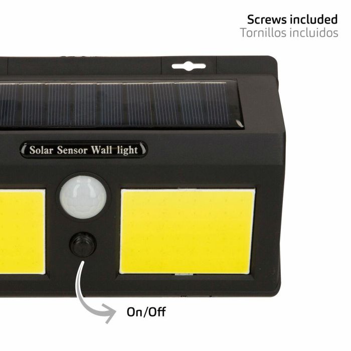 Lámpara solar Aktive 19 x 12 x 4,5 cm (6 Unidades) 2 Lámpara solar Aktive 19 x 12 x 4,5 cm (6 Unidades) 2