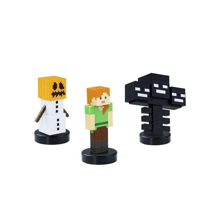 Figura minecraft pack de 3 figuras. - modelos surtidos 6 Figura minecraft pack de 3 figuras. - modelos surtidos 6