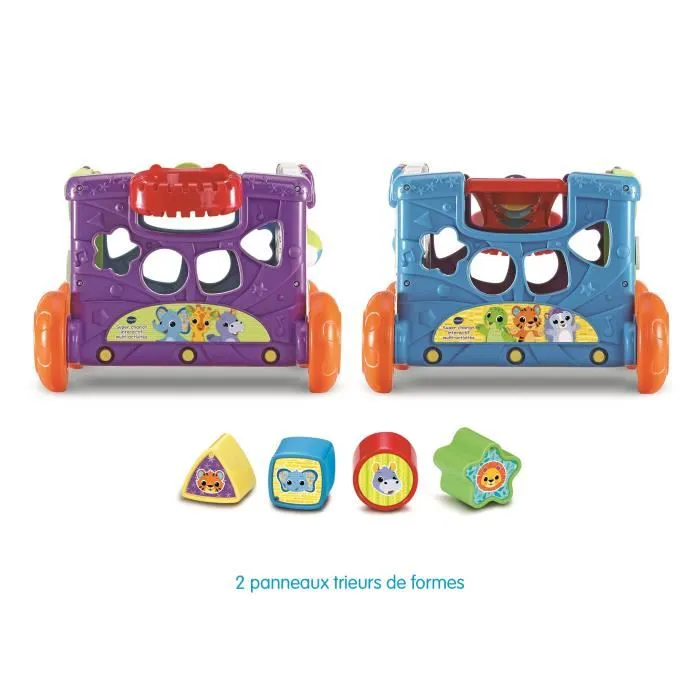 Vtech Carrito Multiactividad Super Interactivo - Idioma Francés VTE3417765685057 1