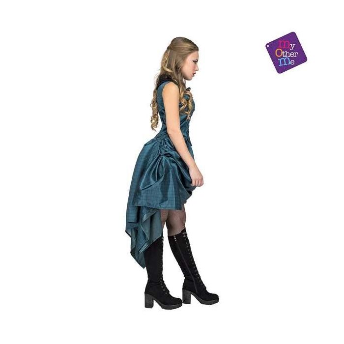 Disfraz chica saloon azul talla m-l 1 Disfraz chica saloon azul talla m-l 1