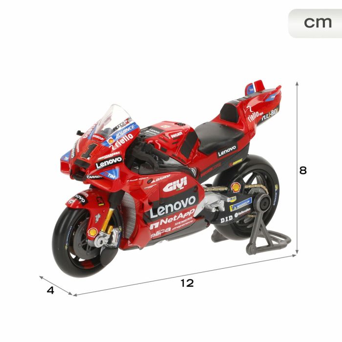 Motocicleta Maisto 2024 DUCATI LENOVO 12 X 8 X 4 CM 3 Motocicleta Maisto 2024 DUCATI LENOVO 12 X 8 X 4 CM 3