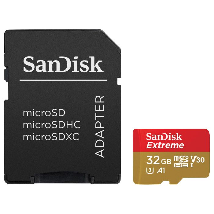 SanDisk SDSQXAF-032G-GN6MA Tarjeta de Memoria 32GB microSDHC UHS-I Clase 10 100MB/s con Adaptador