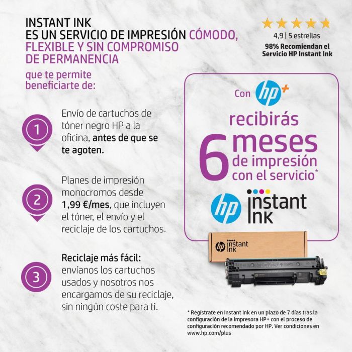 Impresora Hp Laser Monocromo Laserjet M209Dwe 4 Impresora Hp Laser Monocromo Laserjet M209Dwe 4