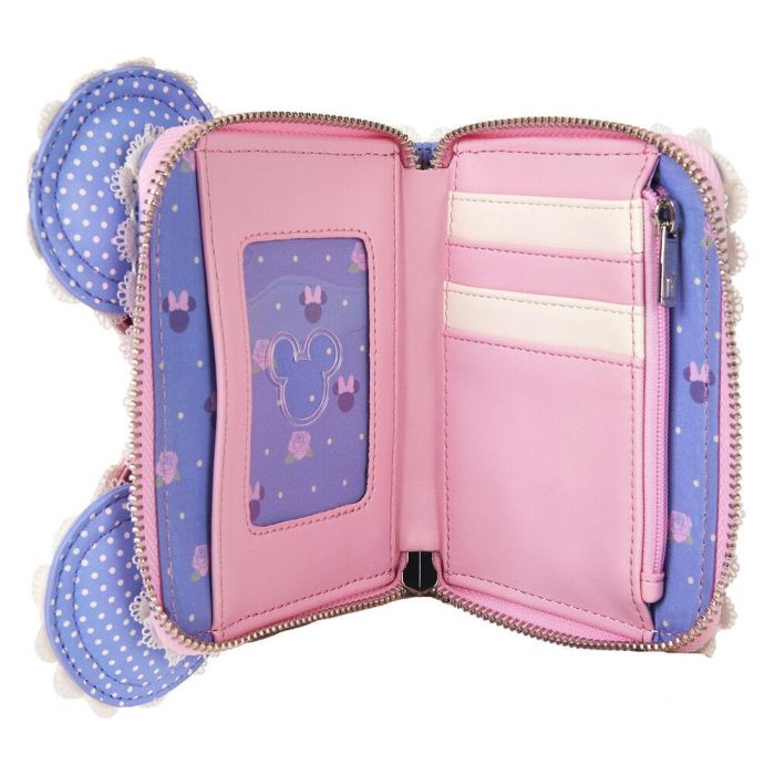 Cartera Floral Minnie Disney Loungefly 3 Cartera Floral Minnie Disney Loungefly 3
