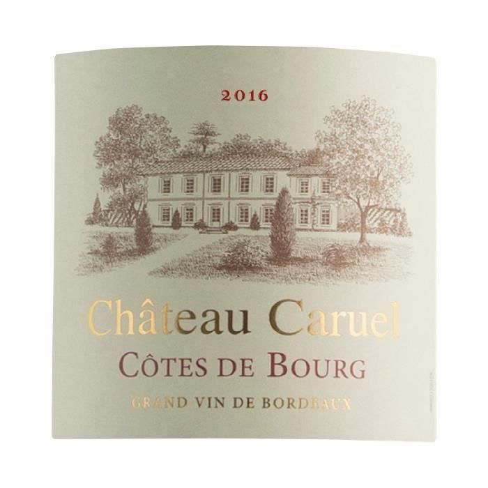 Château Caruel 2016 Côtes de Bourg - Vino tinto de Burdeos 1 Château Caruel 2016 Côtes de Bourg - Vino tinto de Burdeos 1