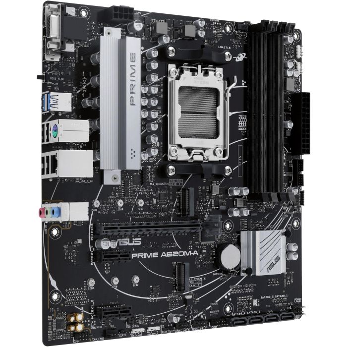 ASUS AM5 A620M-A-CSM Placa Base Micro ATX AMD A620 Zócalo AM5 DDR5 para AMD Ryzen 7000 Series 128GB 2 ASUS AM5 A620M-A-CSM Placa Base Micro ATX AMD A620 Zócalo AM5 DDR5 para AMD Ryzen 7000 Series 128GB 2
