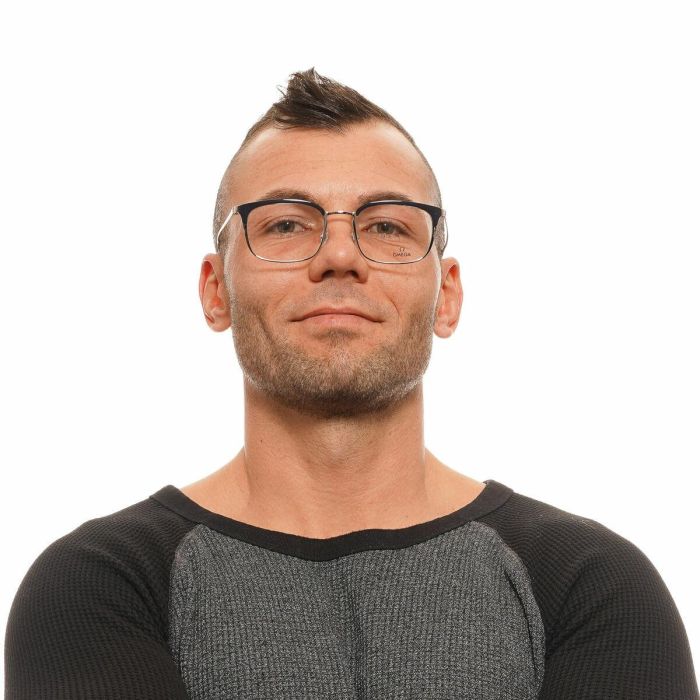 Montura de Gafas Hombre Omega OM5017-53092 Gris Ø 53 mm 1 Montura de Gafas Hombre Omega OM5017-53092 Gris Ø 53 mm 1