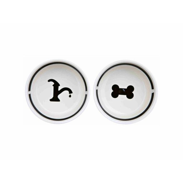 Comedero para Mascotas Trixie 24640 Doble 2 Comedero para Mascotas Trixie 24640 Doble 2