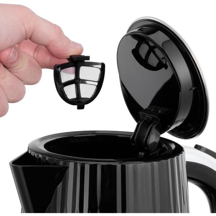 Hervidor de agua - RUSSELL HOBBS - EDEN - 2400 W - 1,7 L - Negro 5 Hervidor de agua - RUSSELL HOBBS - EDEN - 2400 W - 1,7 L - Negro 5