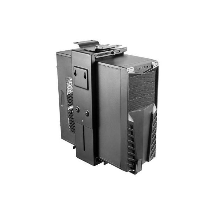 AISENS - SOPORTE GIRATORIO ANTIRROBO Y ALTURA PERSONALIZABLE PARA CPU PARA MONTAJE POR DEBAJO DE ESCRITORIO O A LA PARED 2 AISENS - SOPORTE GIRATORIO ANTIRROBO Y ALTURA PERSONALIZABLE PARA CPU PARA MONTAJE POR DEBAJO DE ESCRITORIO O A LA PARED 2
