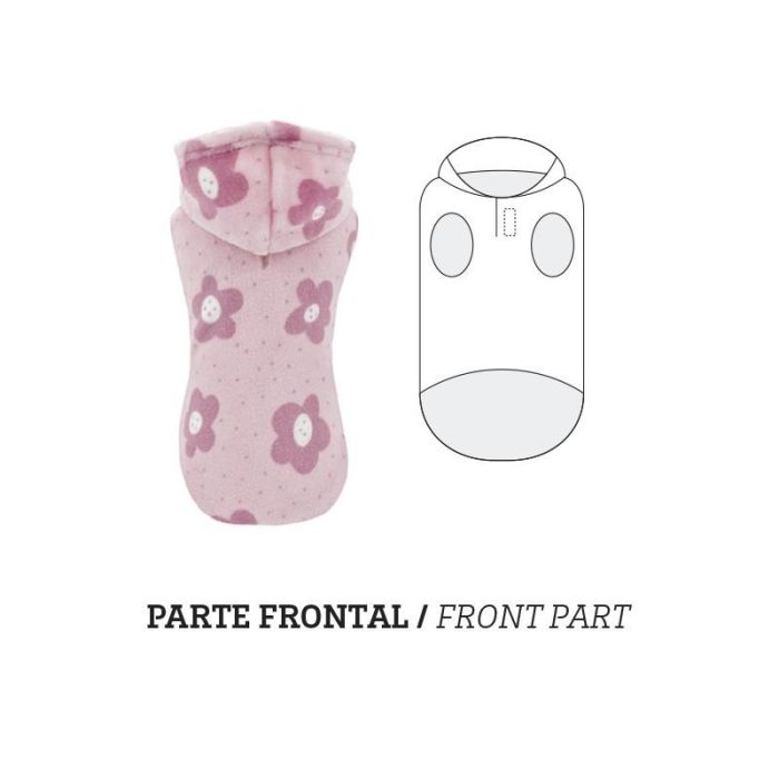 Sudadera Con Capucha Juliette Rosa 2