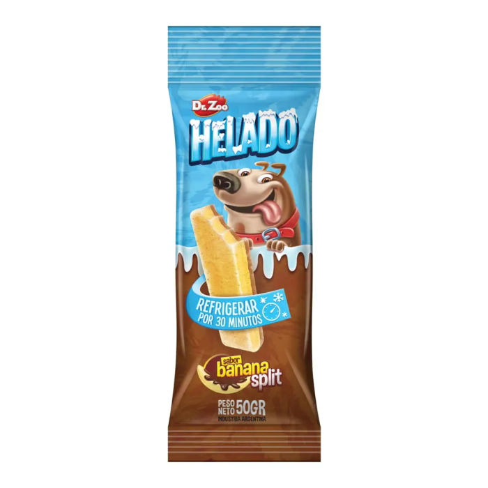 Dr.Zoo Helado Perro Banana Split 24x50 gr