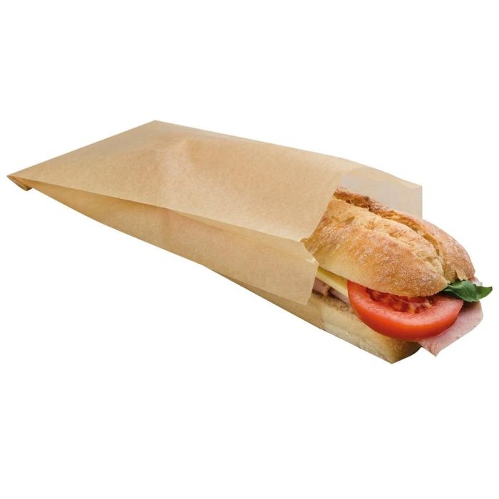Algon Bolsas Kraft para Bocadillos, 30 unidades, 27x12 cm (24 Unidades) 1 Algon Bolsas Kraft para Bocadillos, 30 unidades, 27x12 cm (24 Unidades) 1