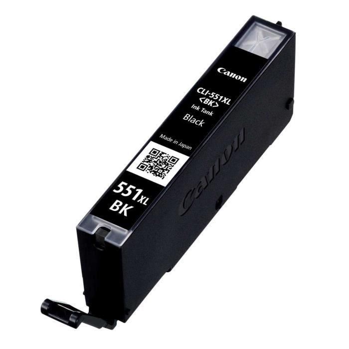 Canon MG-5450/6350/6400/6600/IP7200/7250/8700 Cartucho Negro CLI-551XL 1 Canon MG-5450/6350/6400/6600/IP7200/7250/8700 Cartucho Negro CLI-551XL 1