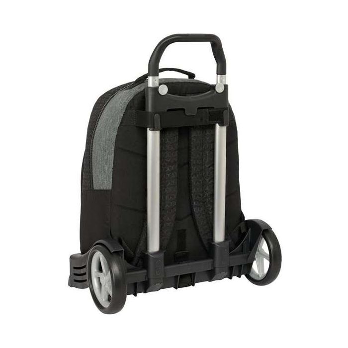 Mochila Escolar con Ruedas BlackFit8 Old school Negro Gris 32 x 42 x 15 cm 1