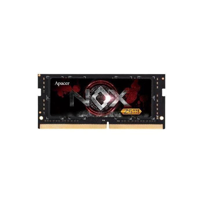 Memoria RAM Apacer NOX 16GB/ DDR4/ 3200MHz/ 1.2V/ CL20/ SODIMM Memoria RAM Apacer NOX 16GB/ DDR4/ 3200MHz/ 1.2V/ CL20/ SODIMM