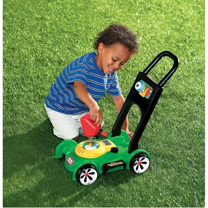 Little Tikes Mi Primer Cortacesped 633614 Juguete Interactivo para Niños +18 Meses con Sonidos Mecánicos 2