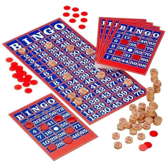 Juego de mesa SCHMIDT AND SPIELE - Bingo - Línea clásica 2