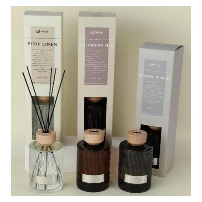 Ambientador Mikado Item Home DKD Home Decor Ambar Negro 11 x 47 x 11 cm 1