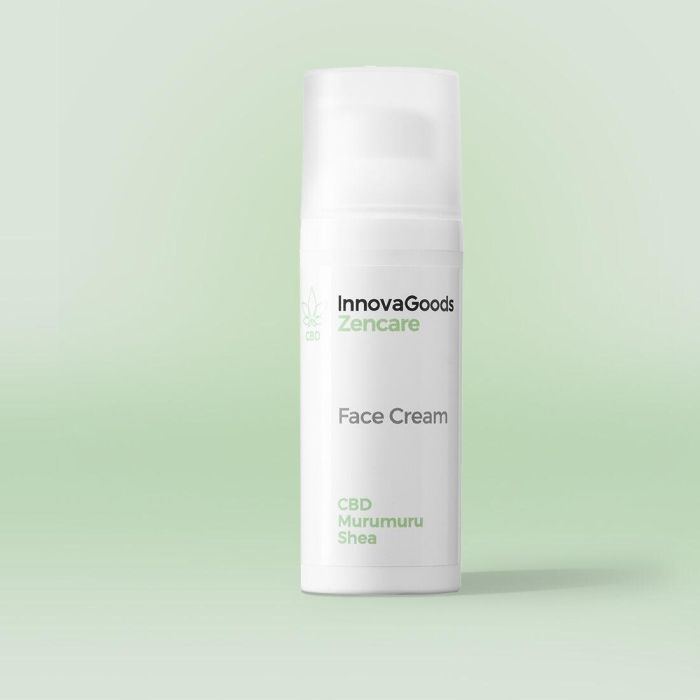 Crema Facial Hidratante CBD Zencare InnovaGoods 50 ml