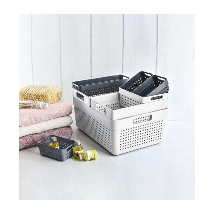 Cesta Multiusos 32.5 x 23.5 x 14 cm Confortime (24 Unidades) 1 Cesta Multiusos 32.5 x 23.5 x 14 cm Confortime (24 Unidades) 1