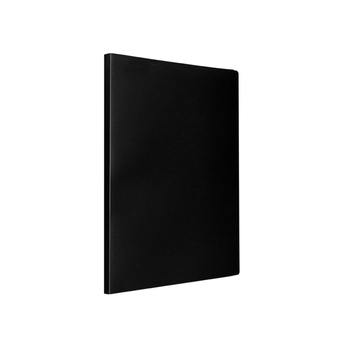 Liderpapel Carpeta Escaparate Polipropileno DIN A3 Negro Opaco con 40 Fundas 4