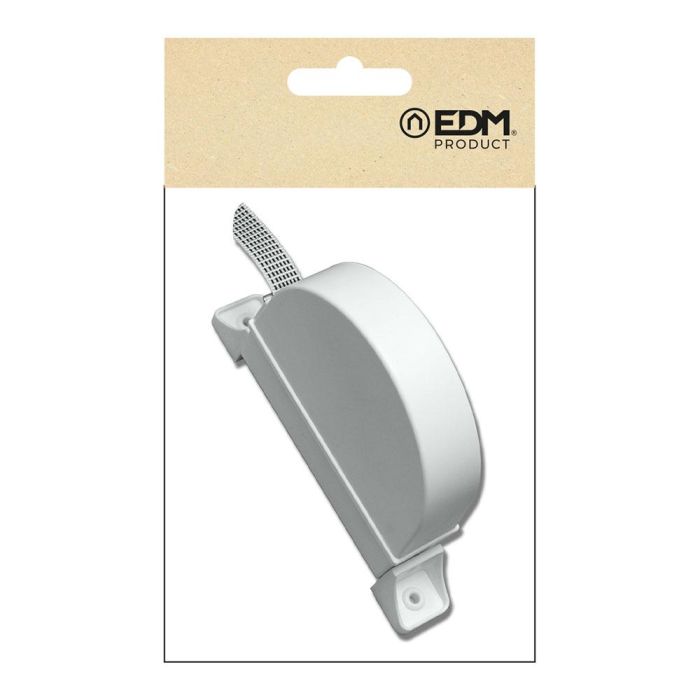 Edm Recogedor abatible pr02 para cinta de persiana de 18 mm blanco 175 x 32 x 120 mm 1 Edm Recogedor abatible pr02 para cinta de persiana de 18 mm blanco 175 x 32 x 120 mm 1